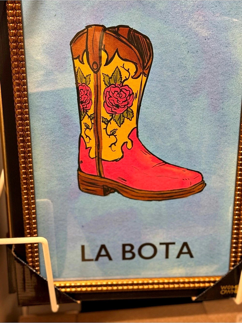 Shapna Shah La Bota Art Print 12”x18”